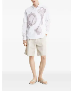 Maison Kitsuné グラフィックプリントTシャツ - White - サムネイル2