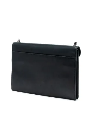 Saint Laurent Pre-Owned Gaby ショルダーバッグ（キルテッドラムスキン／スタッズ付き／モノグラム） - ブラック - サムネイル3