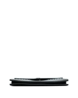 Saint Laurent Pre-Owned Gaby ショルダーバッグ（キルテッドラムスキン／スタッズ付き／モノグラム） - ブラック - サムネイル4
