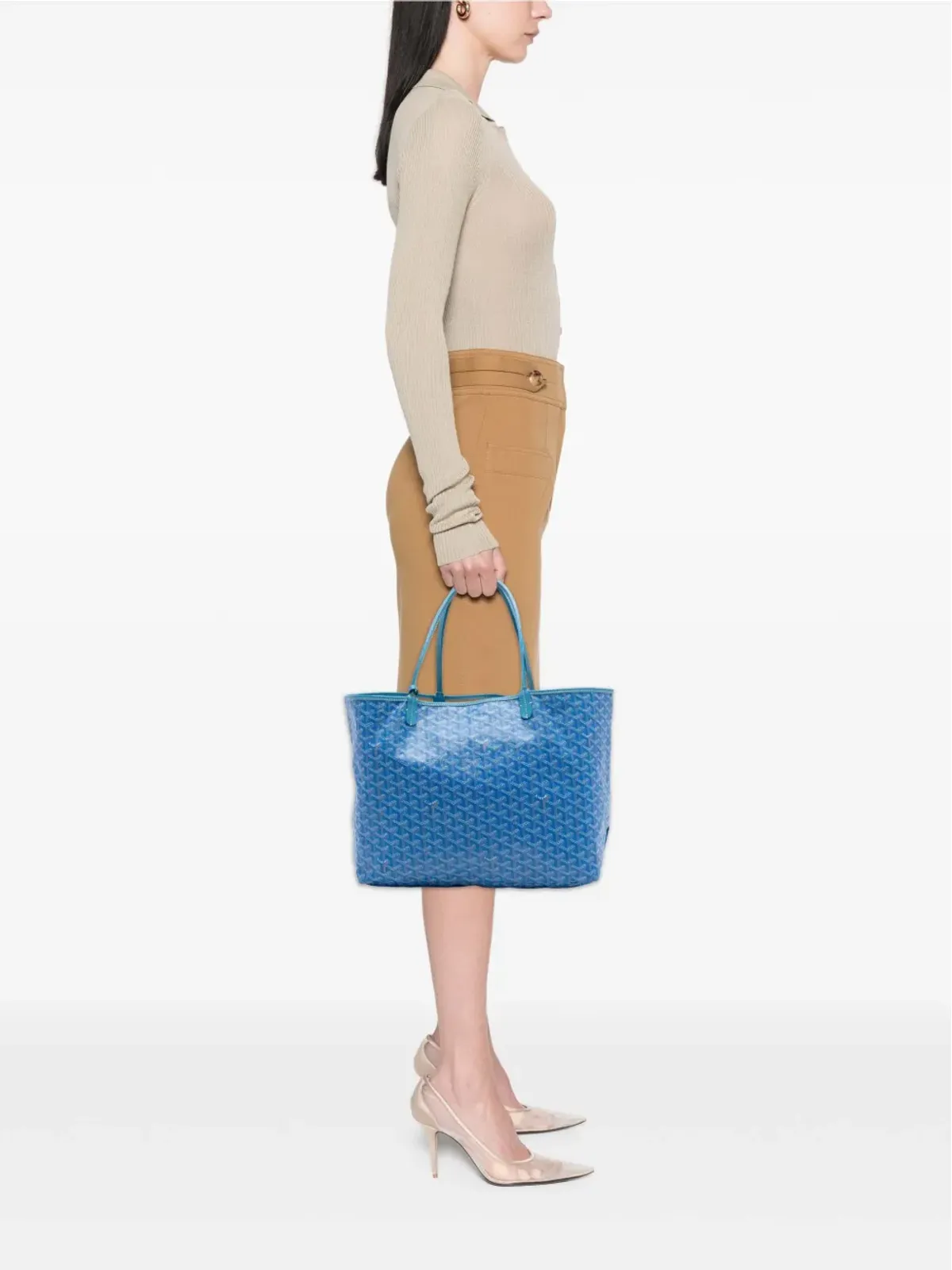Goyard Pre-Owned Saint Louis GM トートバッグ ブルー - 画像2