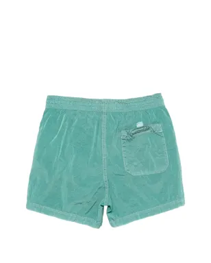 Stone Island Junior サイドストライプ ロゴパッチ 水着ショーツ - サムネイル2