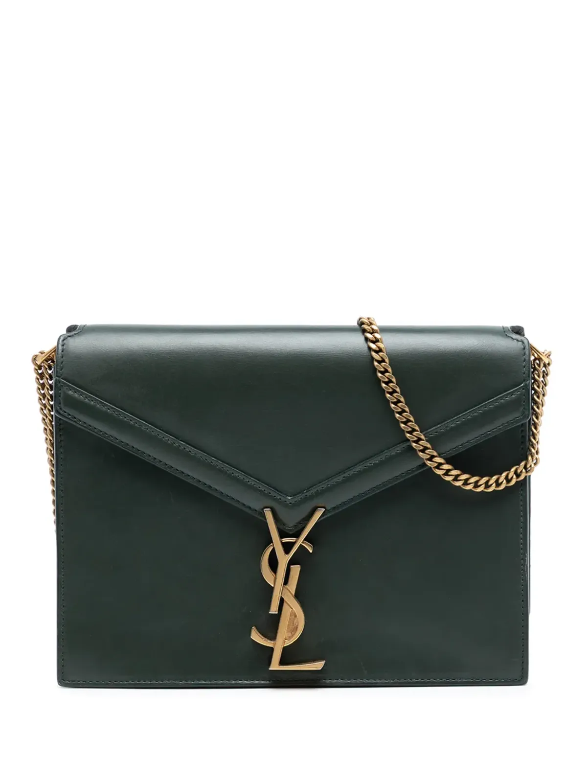 Saint Laurent Pre-Owned 2019 Smooth Calfskin Monogram Cassandra Clasp Bag ショルダーバッグ - 画像1
