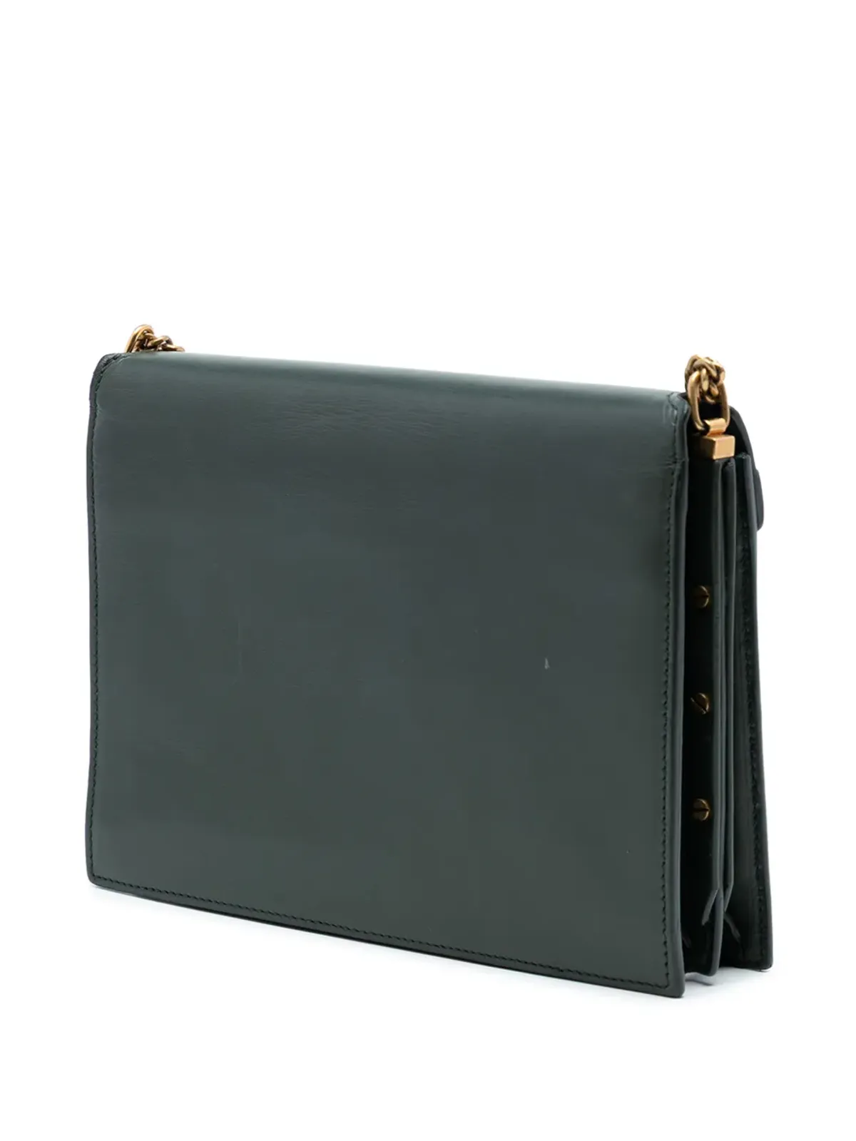 Saint Laurent Pre-Owned 2019 Smooth Calfskin Monogram Cassandra Clasp Bag ショルダーバッグ - 画像3