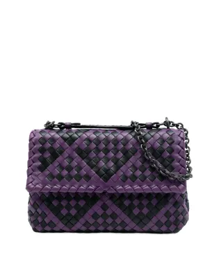 Bottega Veneta ビンテージ イントレッチアート オリンピア ショルダーバッグ - パープル - サムネイル1