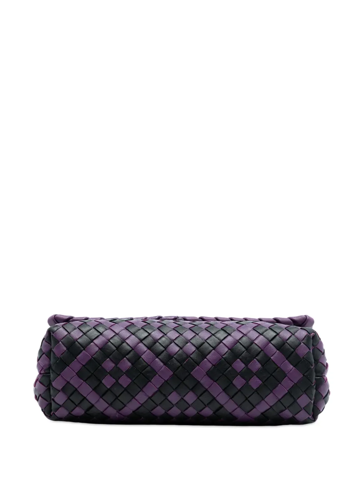 Bottega Veneta ビンテージ イントレッチアート オリンピア ショルダーバッグ - パープル - 画像4