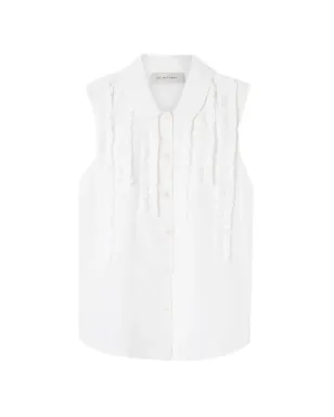 Lee Mathews シャーロット ラッフルシャツ - サムネイル1