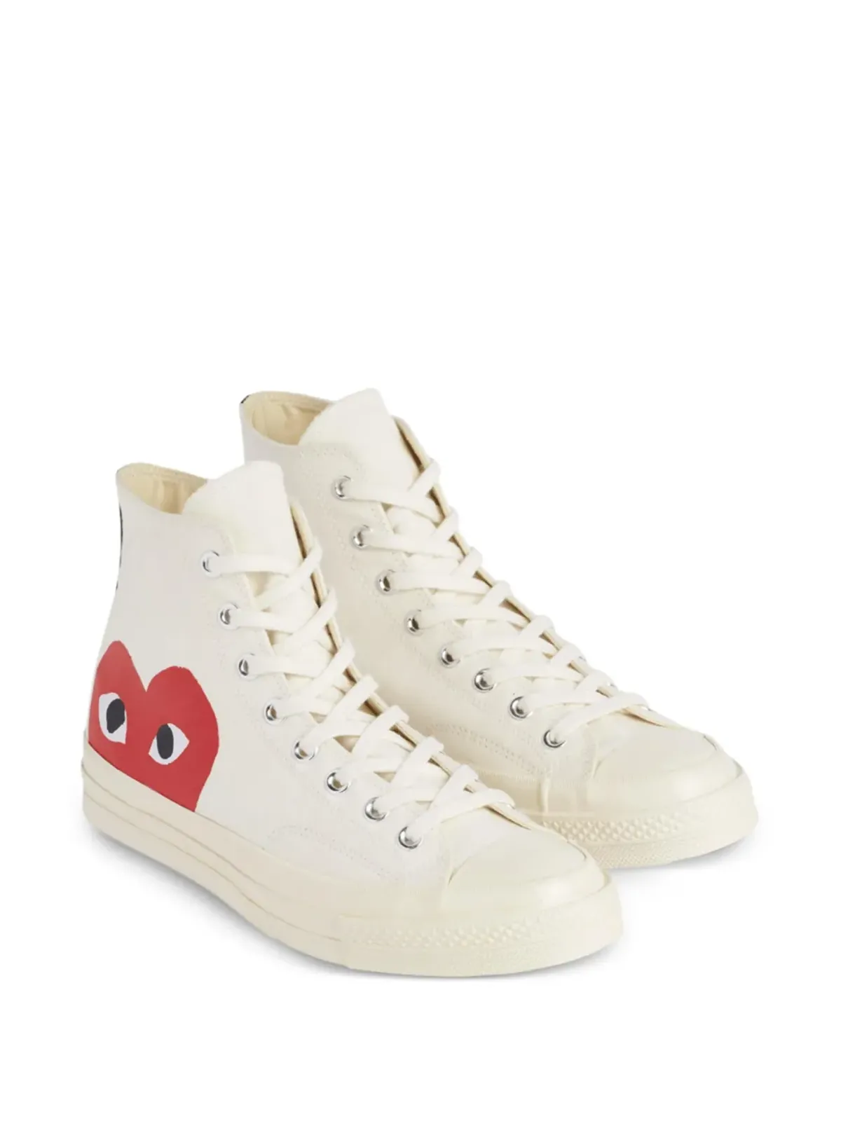 Comme Des Garçons Play x Converse ハートプリントスニーカー - 画像2