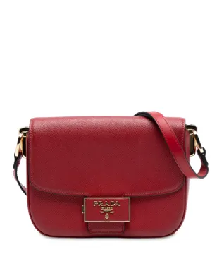 Prada Pre-Owned サフィアーノ Lux Embleme クロスボディバッグ - サムネイル1