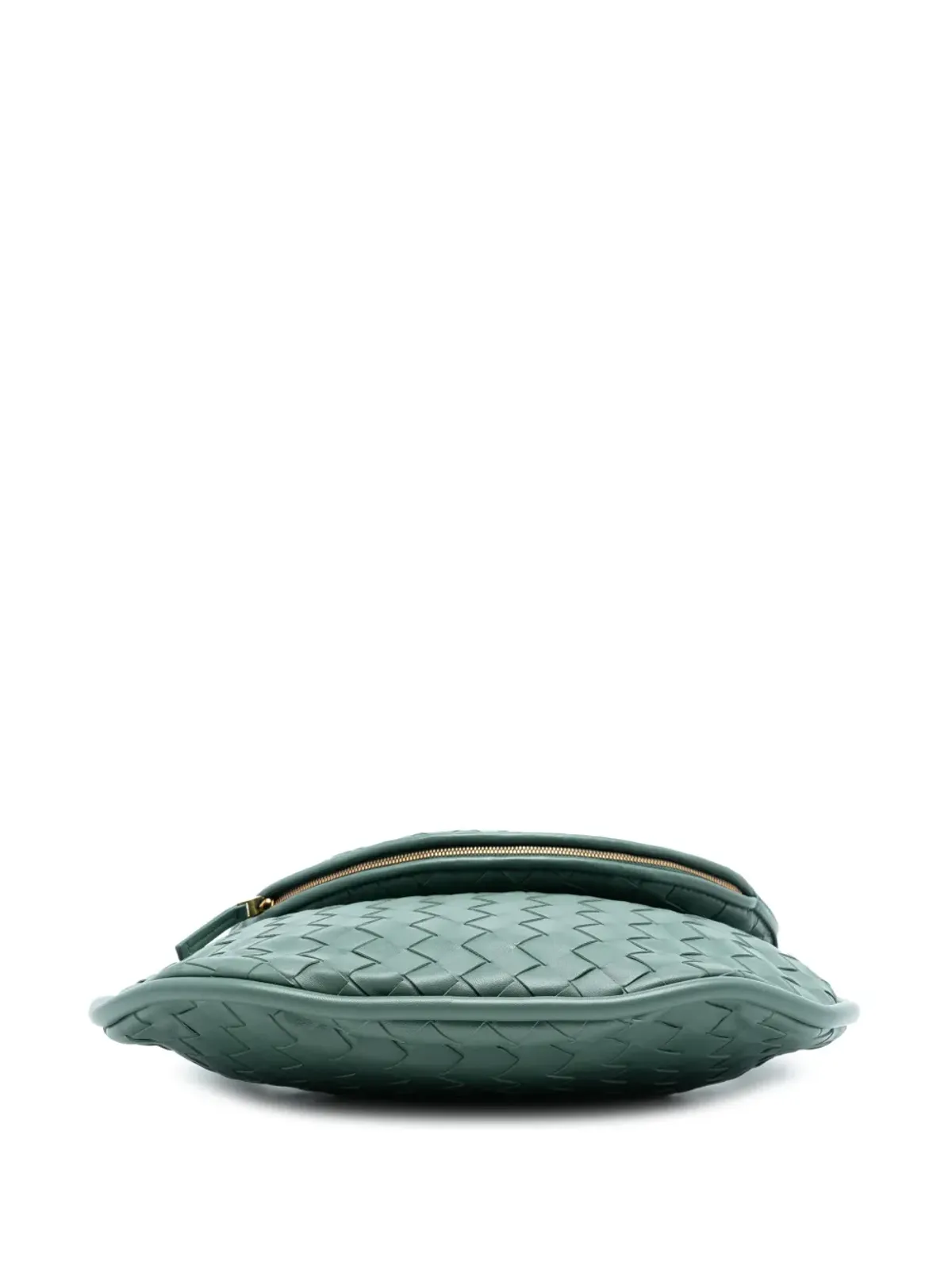 Bottega Veneta Pre-Owned イントレチャート ジェメリ ホーボーバッグ グリーン - 画像4