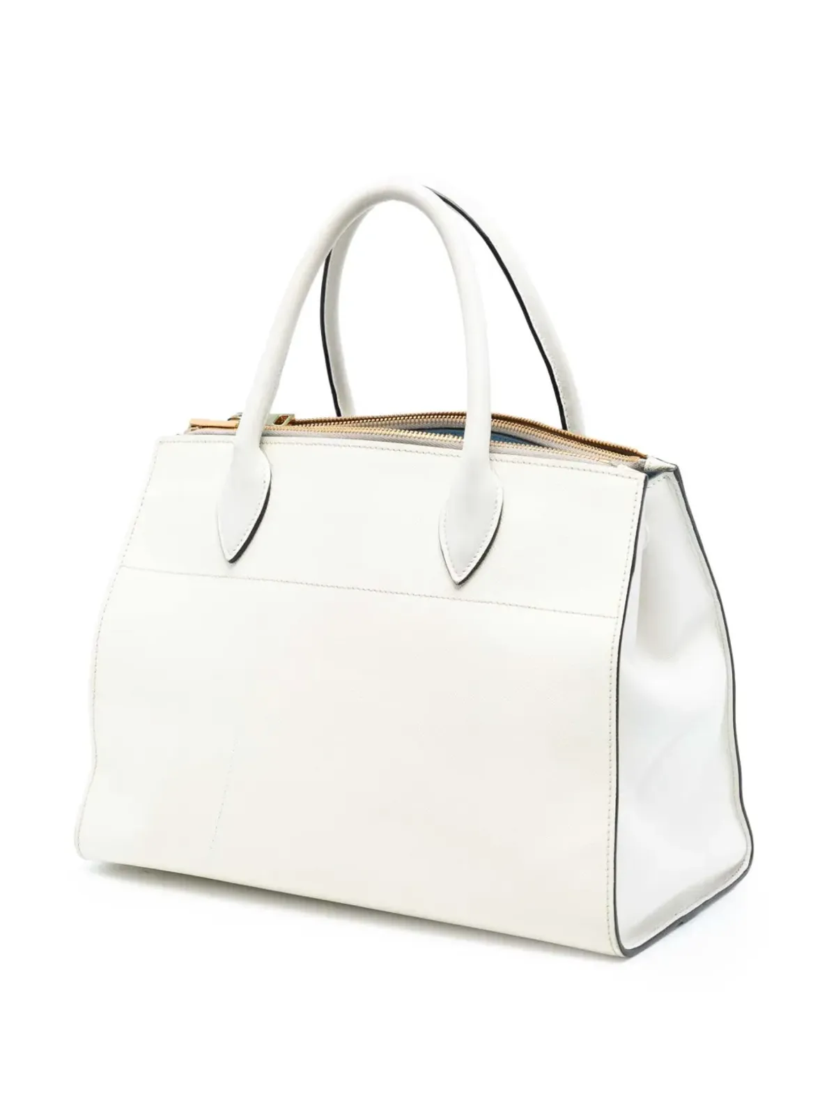 Prada Pre-Owned パラディグム サッチェル - White - 画像3