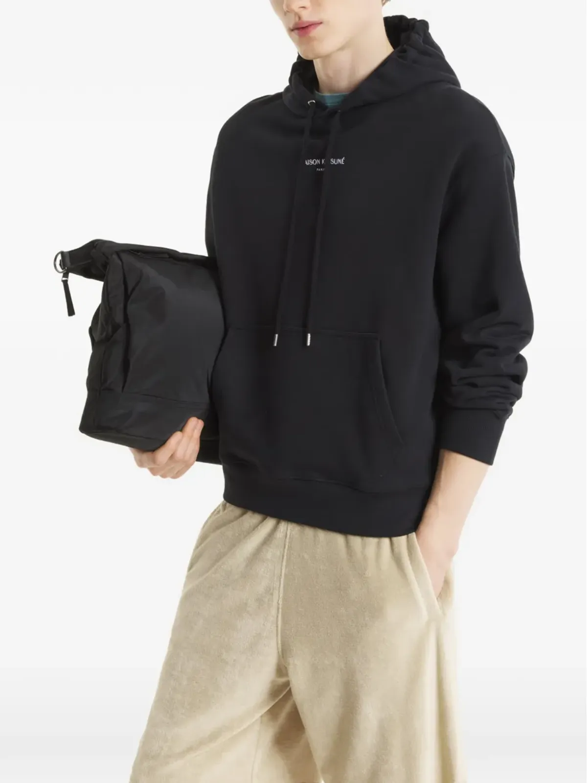 Maison Kitsuné ロゴ フーディー - 画像4