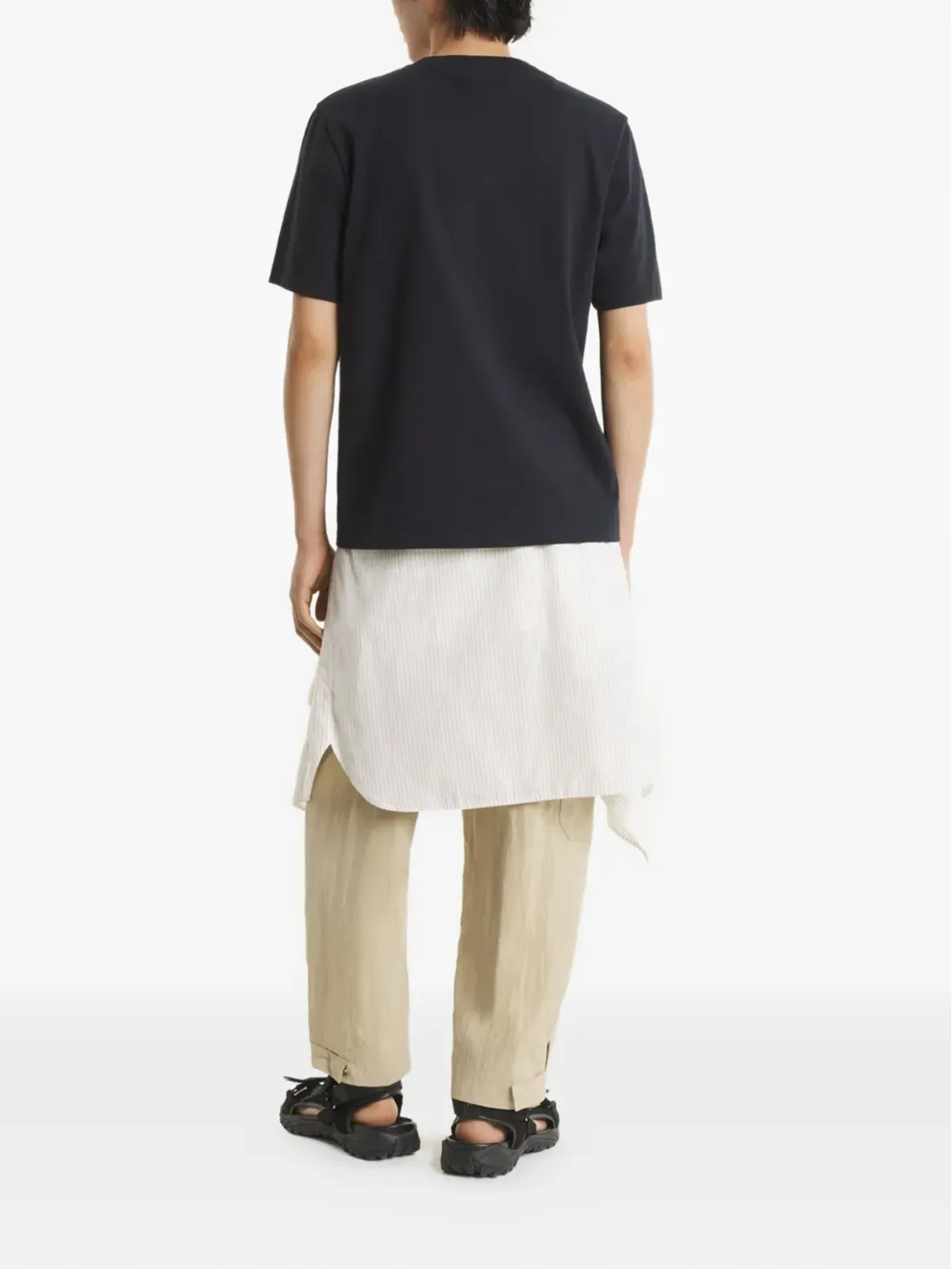 Maison Kitsuné クルーネックTシャツ ブラック - 画像3