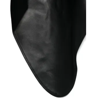 TOTEME レザー スカーフ - Black - サムネイル3