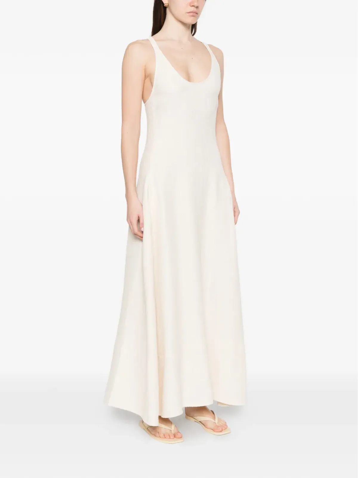 TOTEME 立体感のあるマキシドレス - 画像3