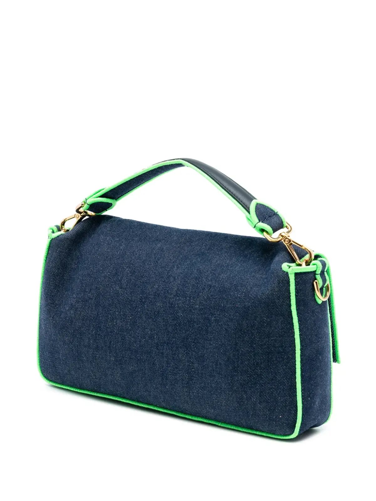 Fendi Pre-Owned デニム バゲット サッチェル - 画像3