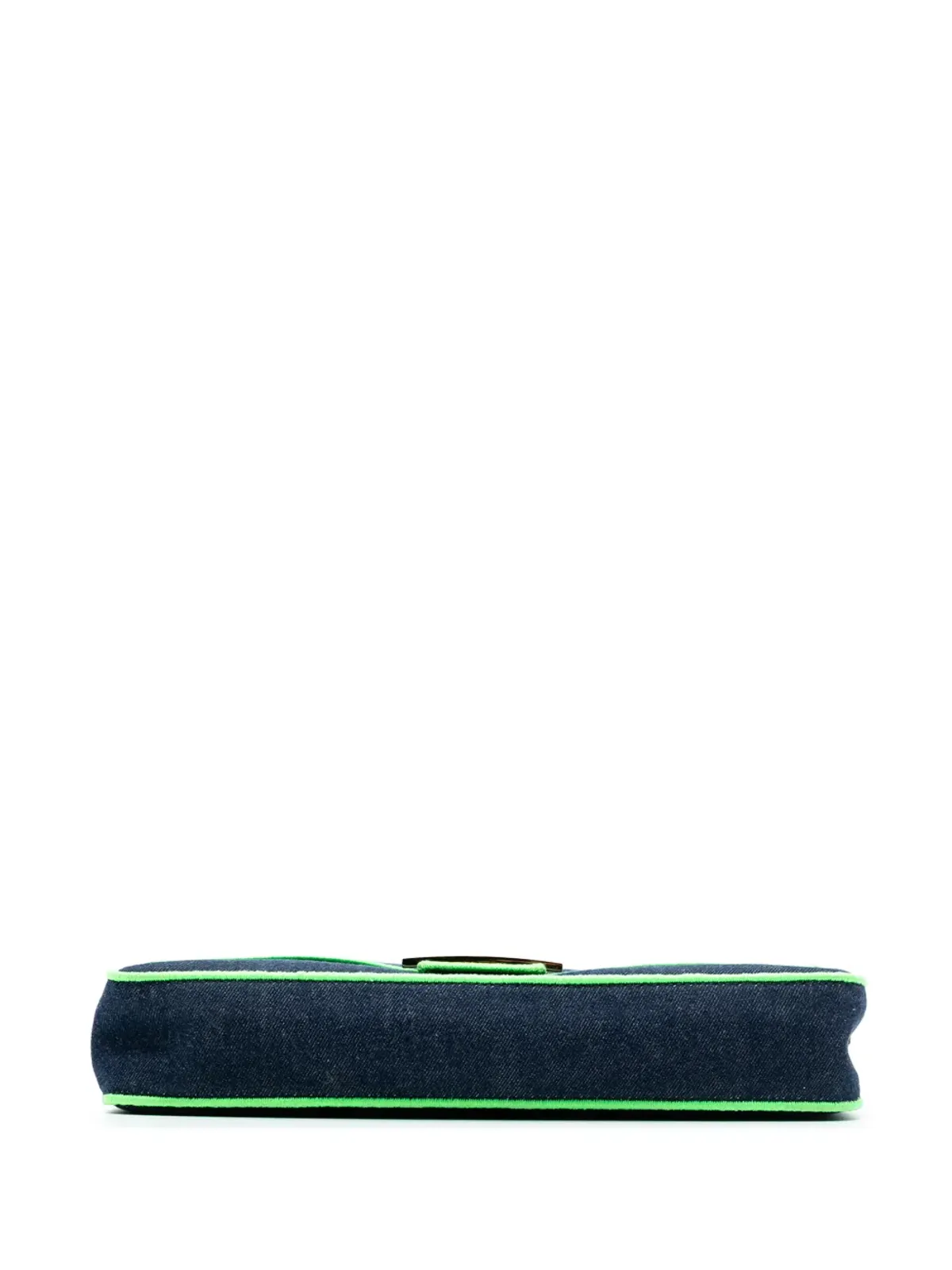 Fendi Pre-Owned デニム バゲット サッチェル - 画像4