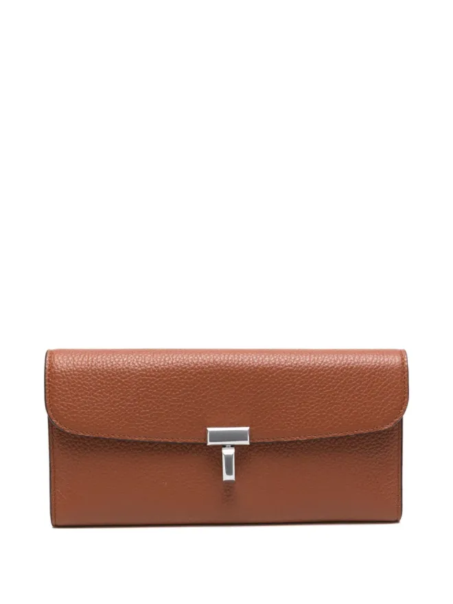 TOTEME TOTEME フラップグレインドレザーウォレットの商品画像