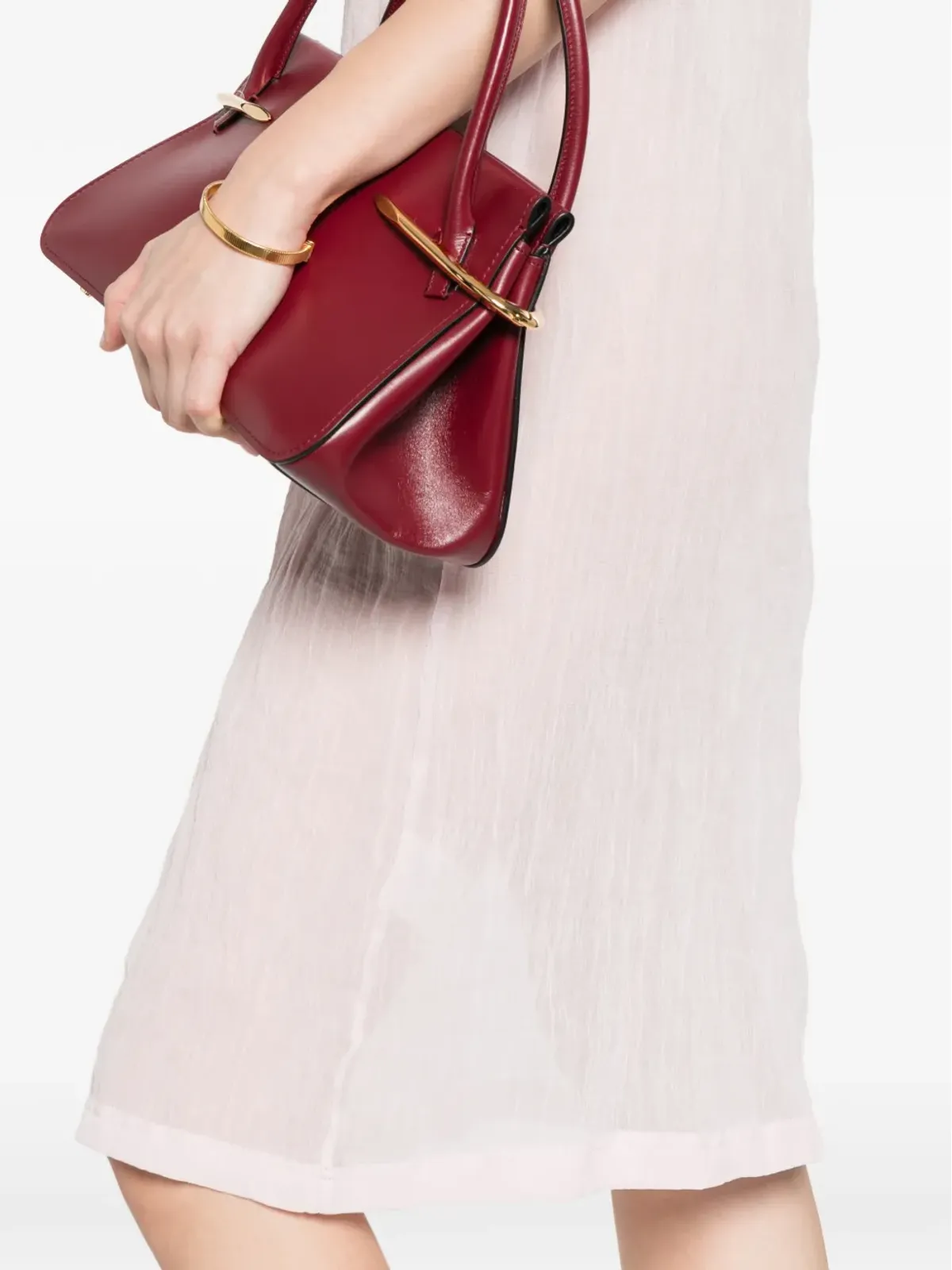 TOTEME Vネック ミディドレス - ピンク - 画像5