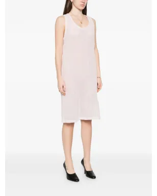 TOTEME Vネック ミディドレス - ピンク - サムネイル3