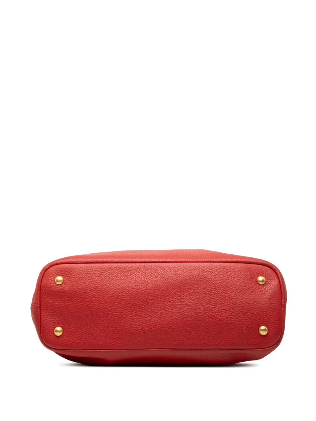 Prada Pre-Owned ヴィテロ ダイノ サイドジップ トートバッグ - 画像4