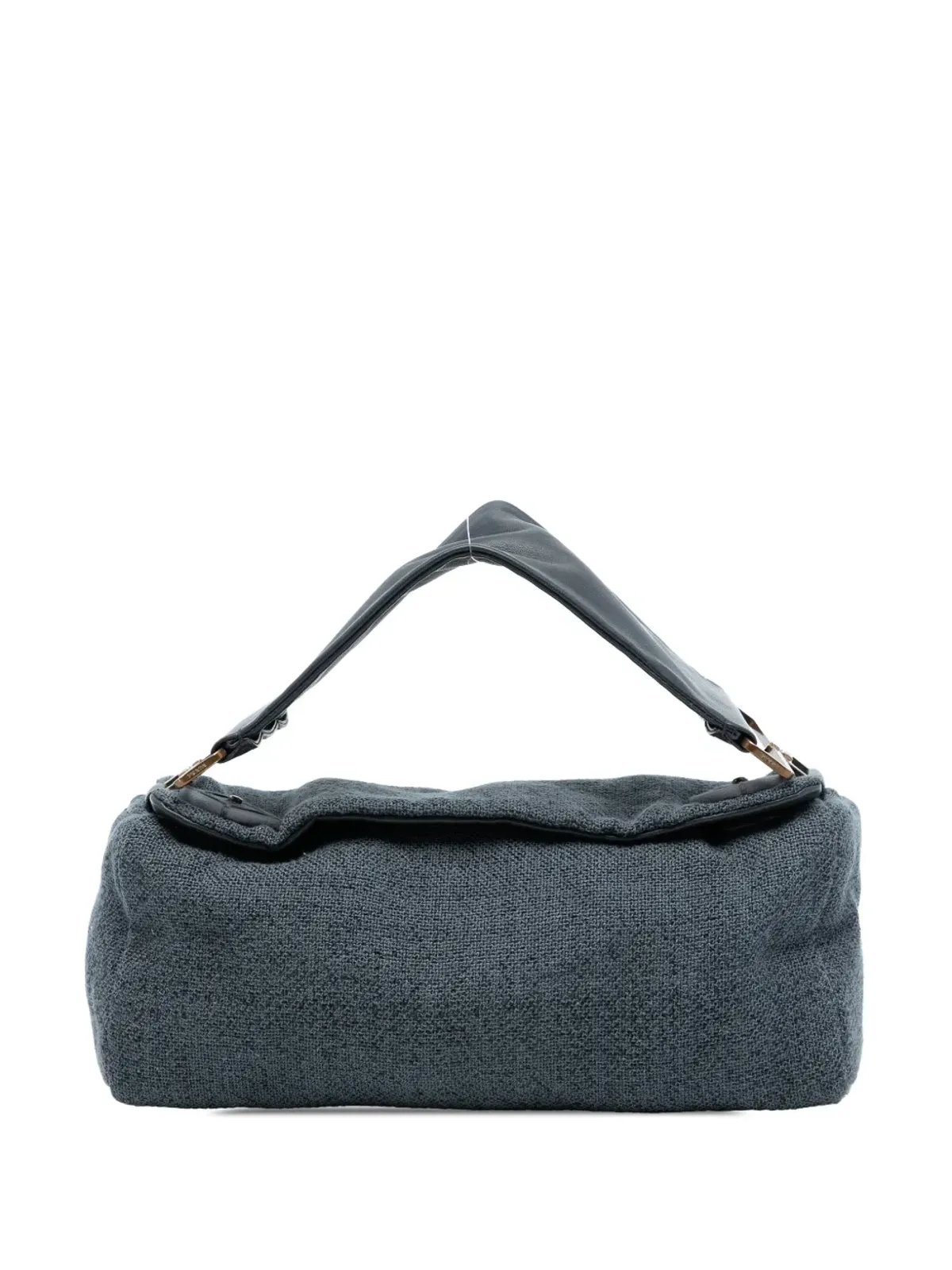 Prada Pre-Owned 2000-2013 ツイードショルダーバッグ（グレー） - 画像1