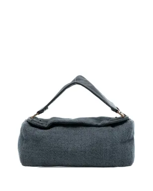 Prada Pre-Owned 2000-2013 ツイードショルダーバッグ（グレー） - サムネイル1