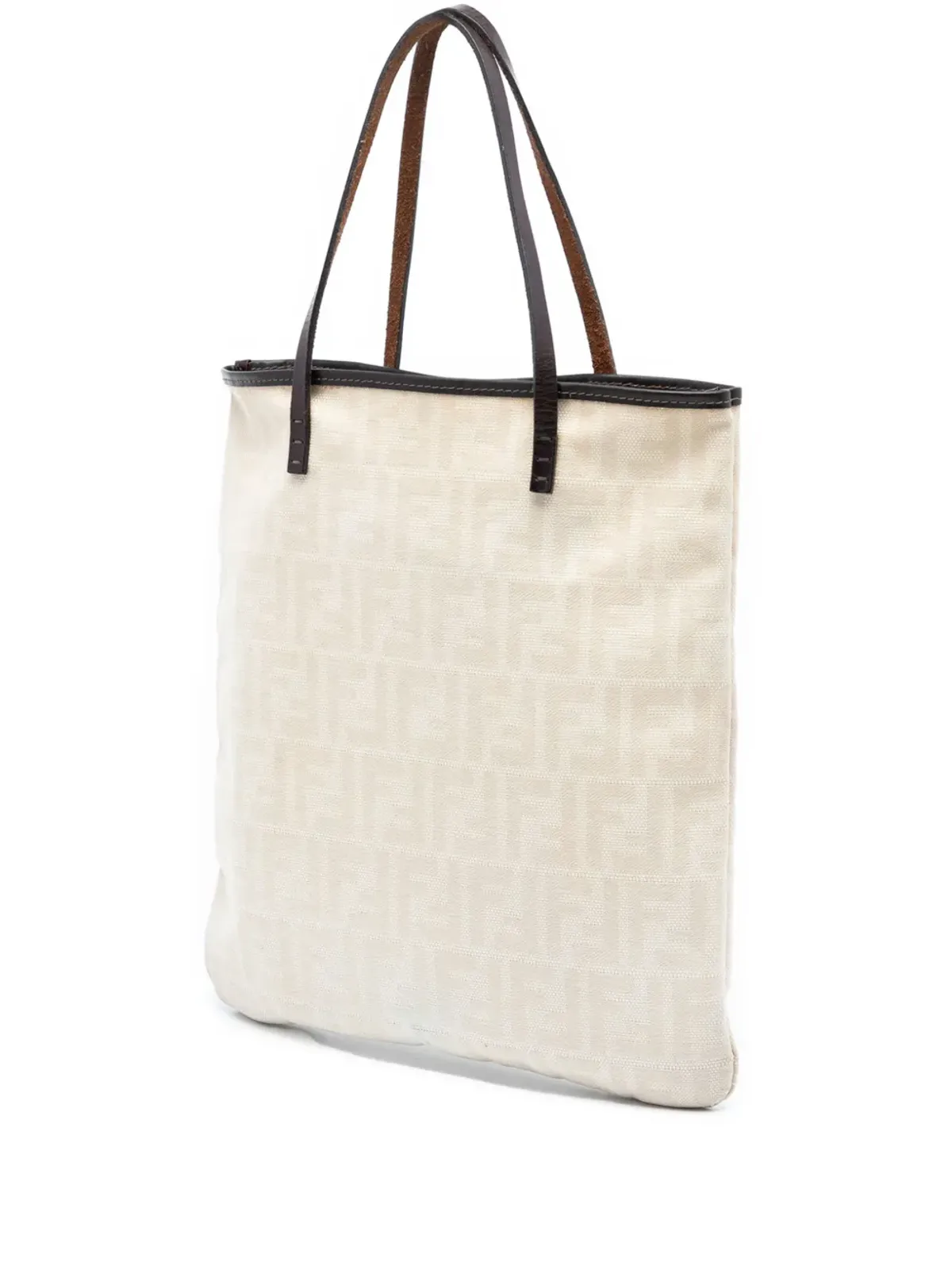 Fendi Pre-Owned Zucca Canvas トートバッグ - 画像3