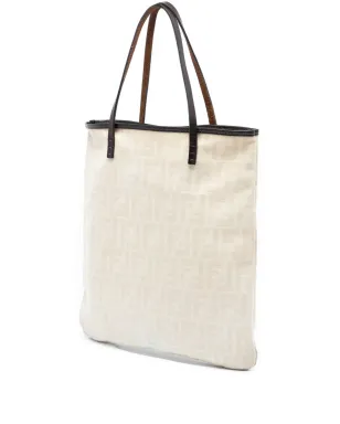 Fendi Pre-Owned Zucca Canvas トートバッグ - サムネイル3