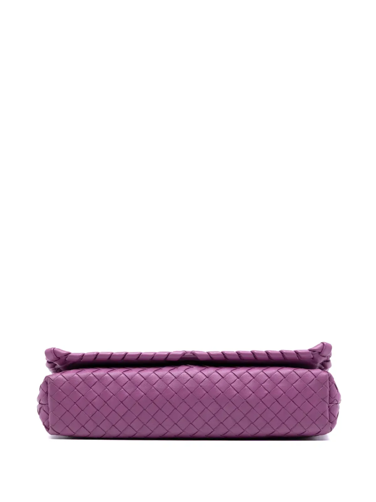 Bottega Veneta Pre-Owned ナッパレザー ダリア クラッチクロスボディバッグ - Purple - 画像4