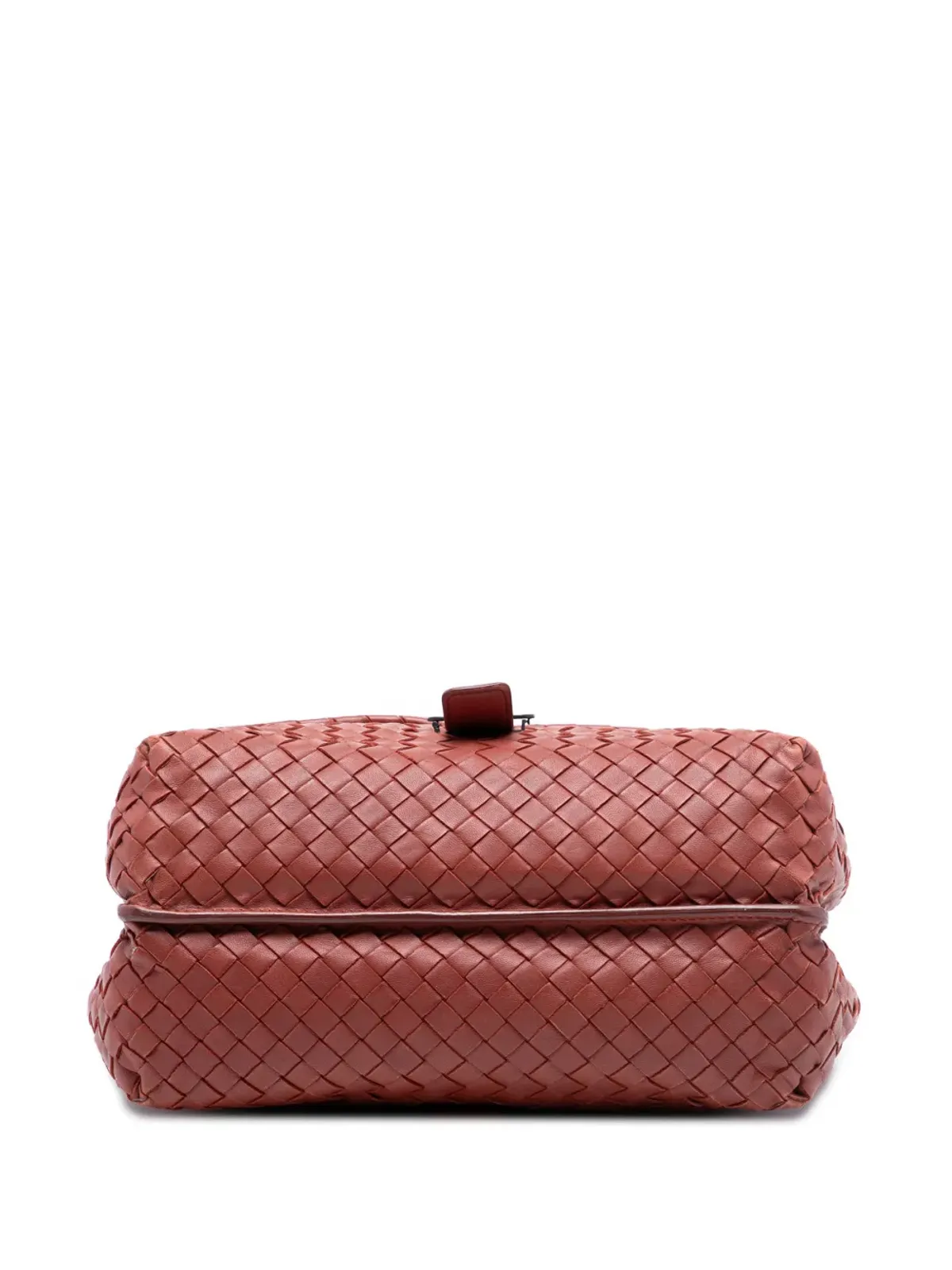 Bottega Veneta ビンテージ 2012-2025 ナッパレザー イントレッチァート ダブルサイドフラップ メッセンジャーバッグ／クロスボディバッグ - 画像4