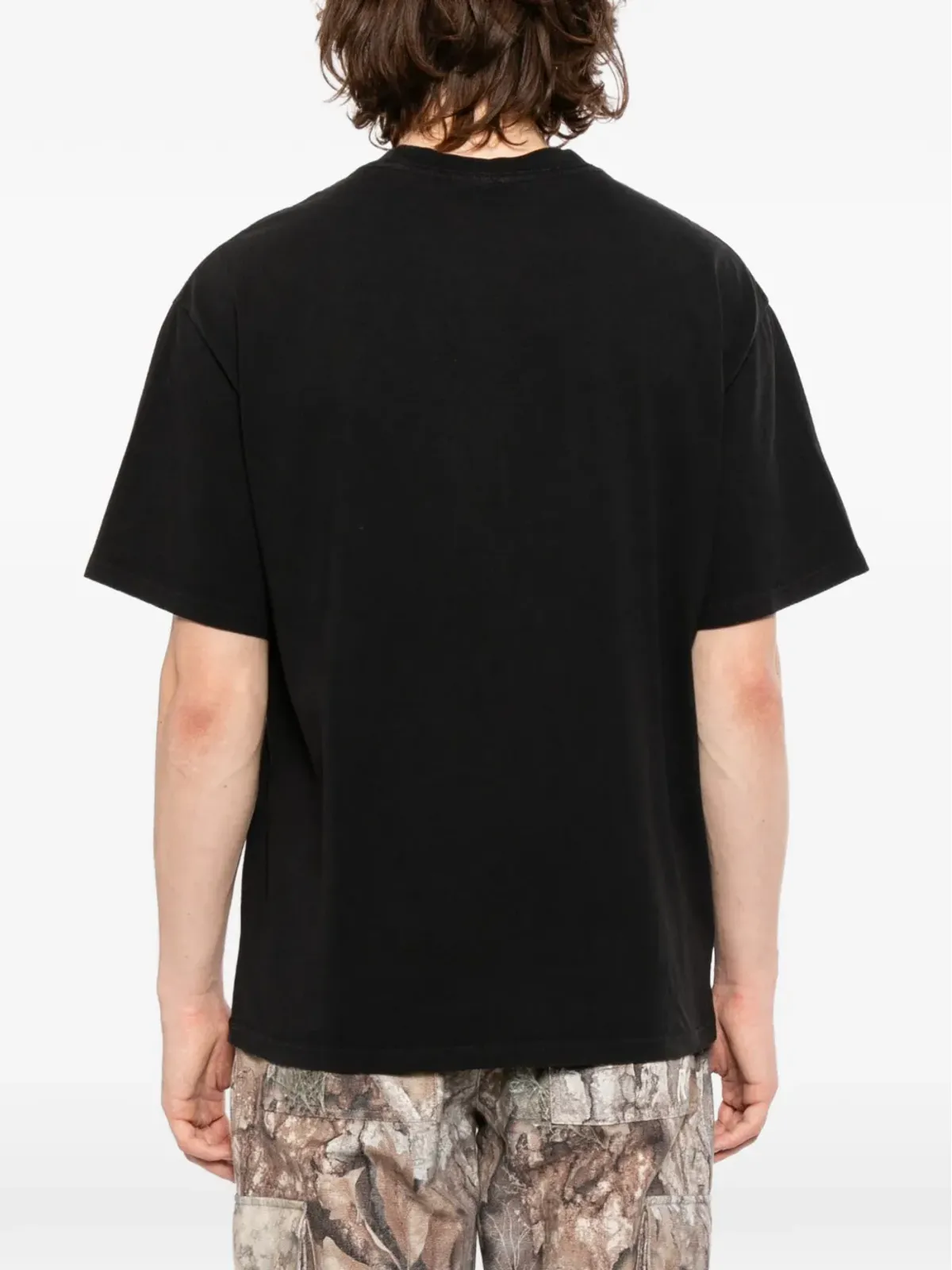 Melt グラフィックプリント入り丸首Tシャツ - 画像4