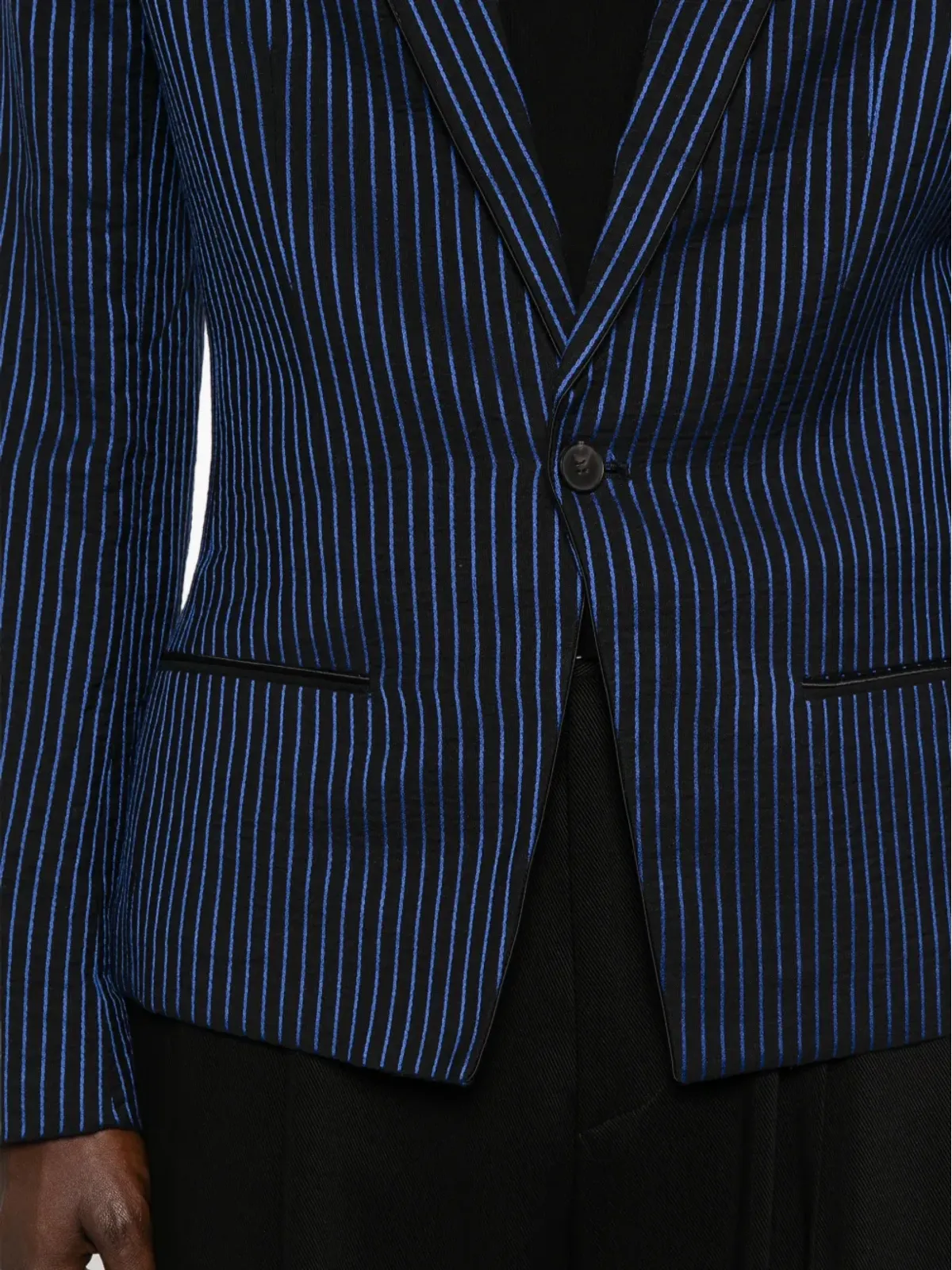 Haider Ackermann チェンジャン・ピンストライプジャケット - 画像5