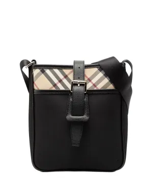 Burberry Pre-Owned ノヴァチェック トリム キャンバス クロスボディバッグ - サムネイル1