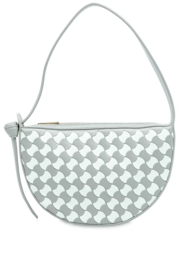 Bottega Veneta Pre-Owned Bottega Veneta - Sunrise ホーボー ショルダーバッグ レザー イントレチャート ブルーの商品画像
