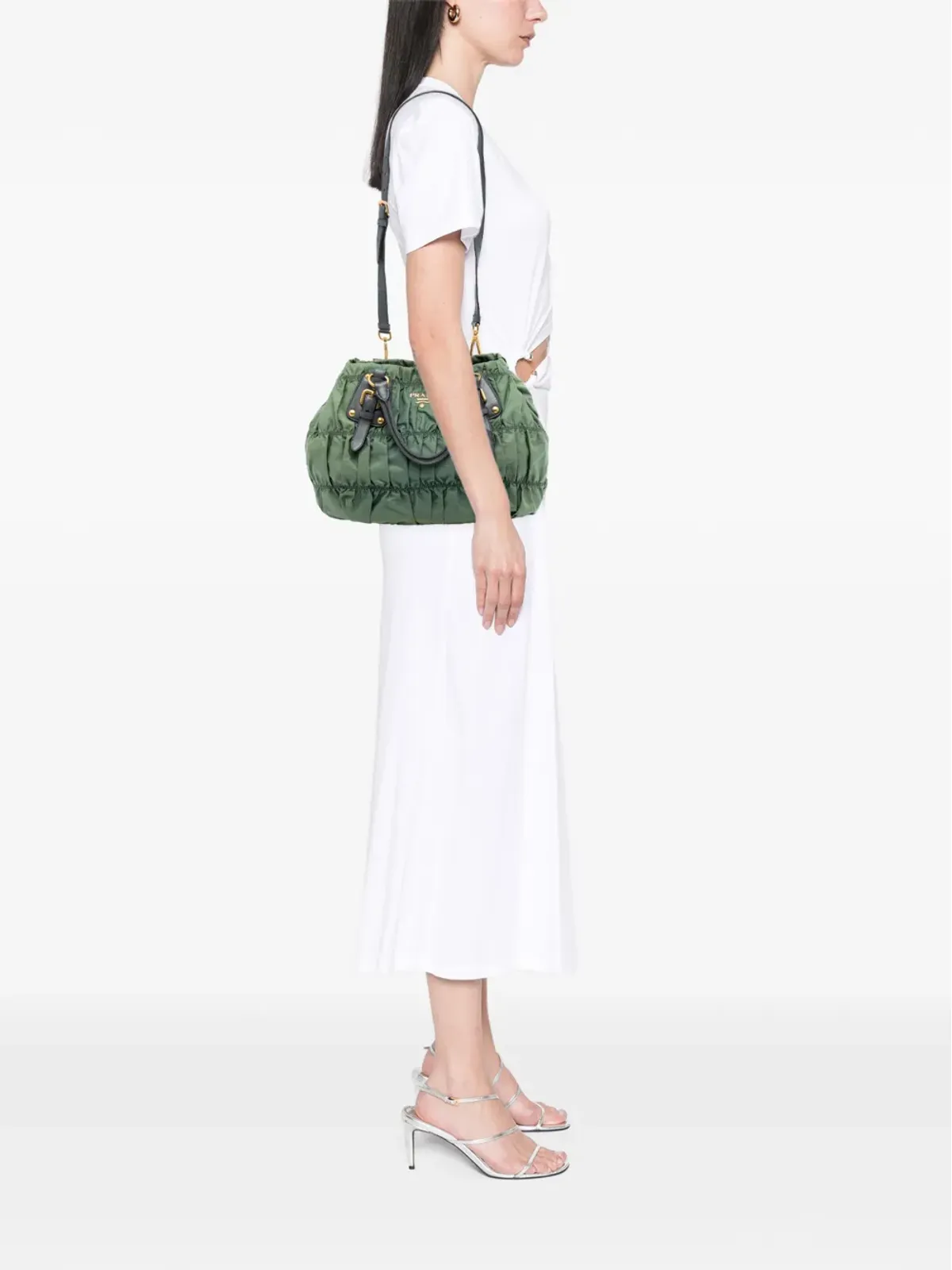 Prada Pre-Owned Tessuto Gaufre トートバッグ - 画像2