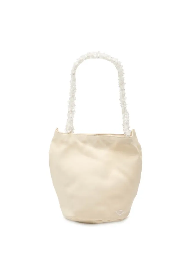 Bottega Veneta Pre-Owned Bottega Veneta Pre-Owned キャンバス・クリスタルハンドルバッグの商品画像