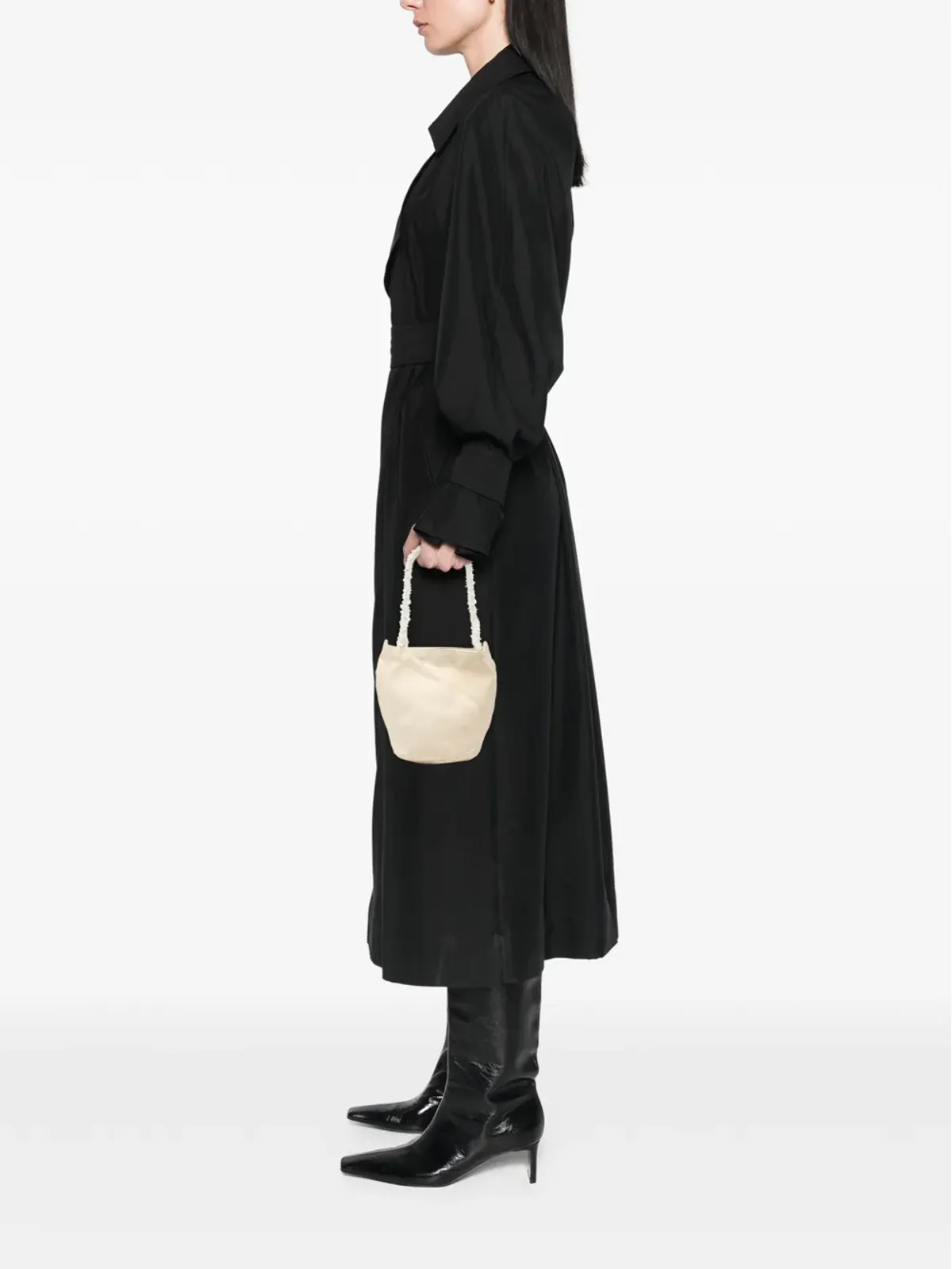 Bottega Veneta Pre-Owned キャンバス・クリスタルハンドルバッグ - 画像2