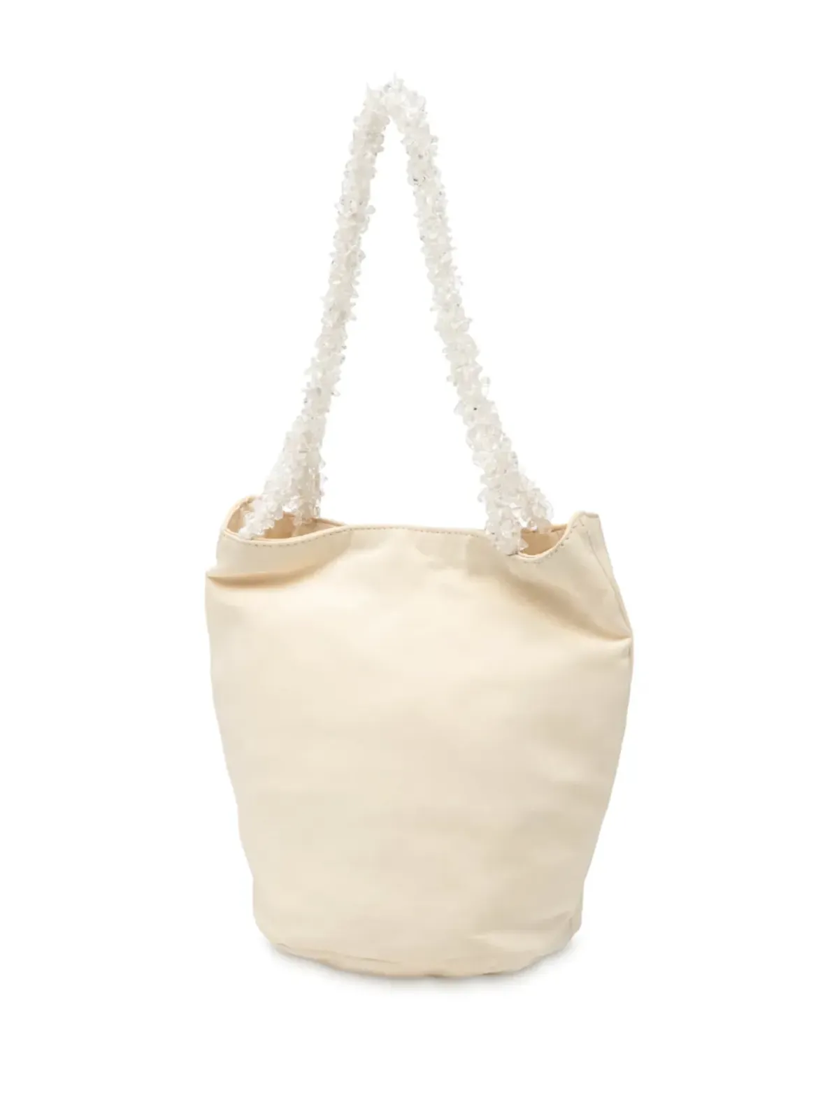 Bottega Veneta Pre-Owned キャンバス・クリスタルハンドルバッグ - 画像3