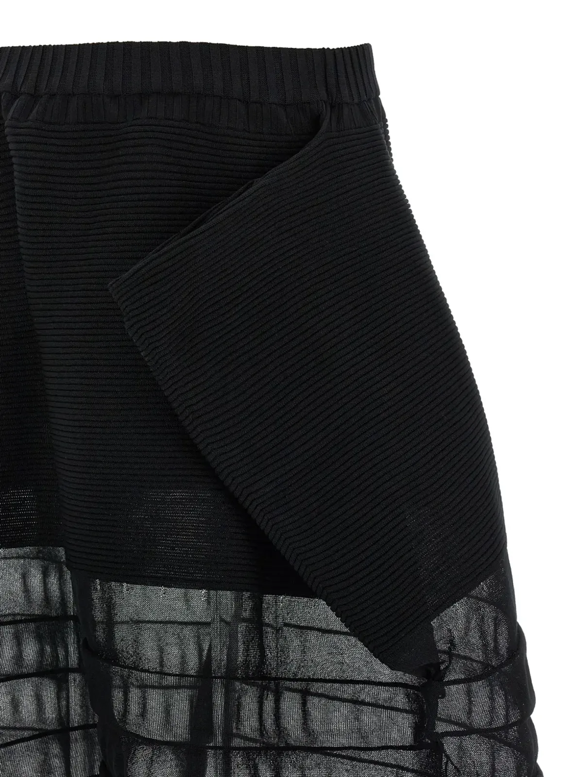 Issey Miyake ウエストゴムショーツ - ブラック - 画像4