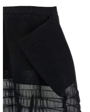 Issey Miyake ウエストゴムショーツ - ブラック - サムネイル4
