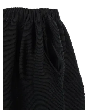 Issey Miyake コントラスト ミディスカート - サムネイル4