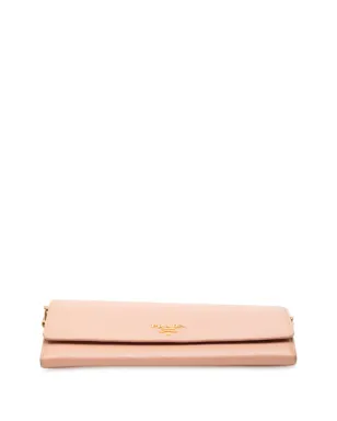 Prada Pre-Owned サフィアーノ ウォレット・オン・チェーン クロスボディバッグ - サムネイル4