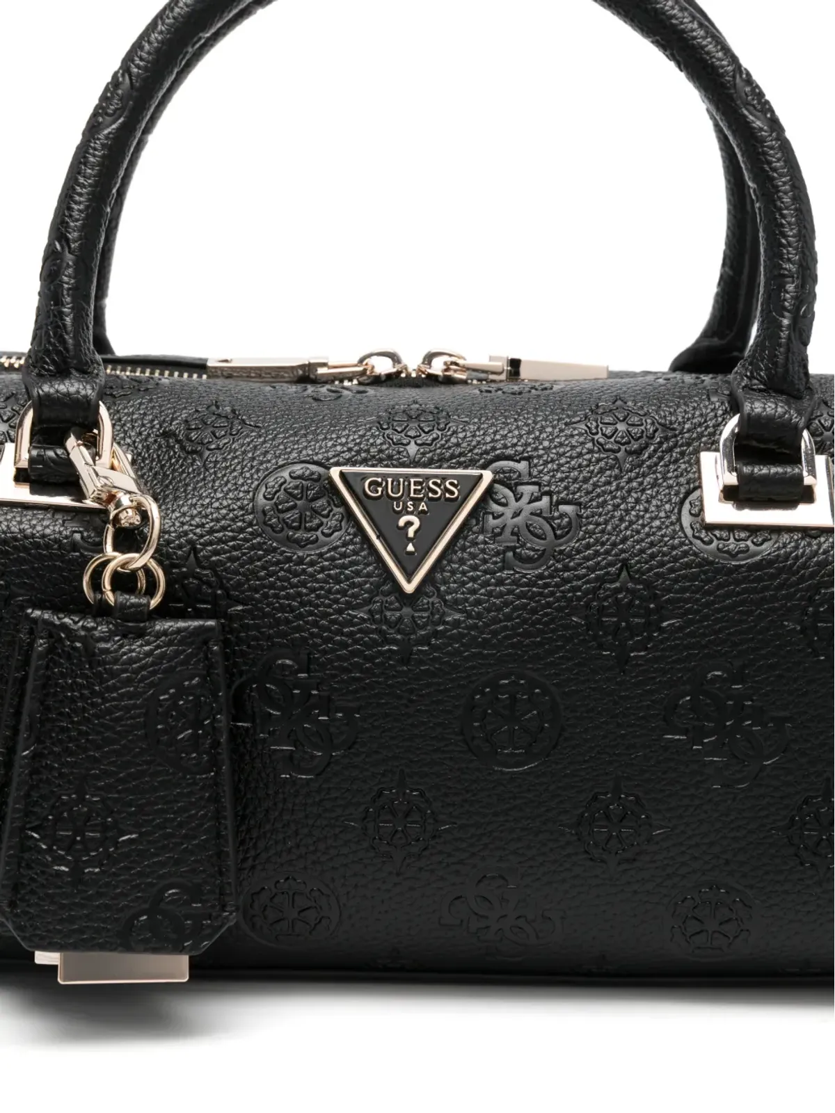 GUESS USA Cresidia II エンボス加工トップハンドル トートバッグ - 画像3