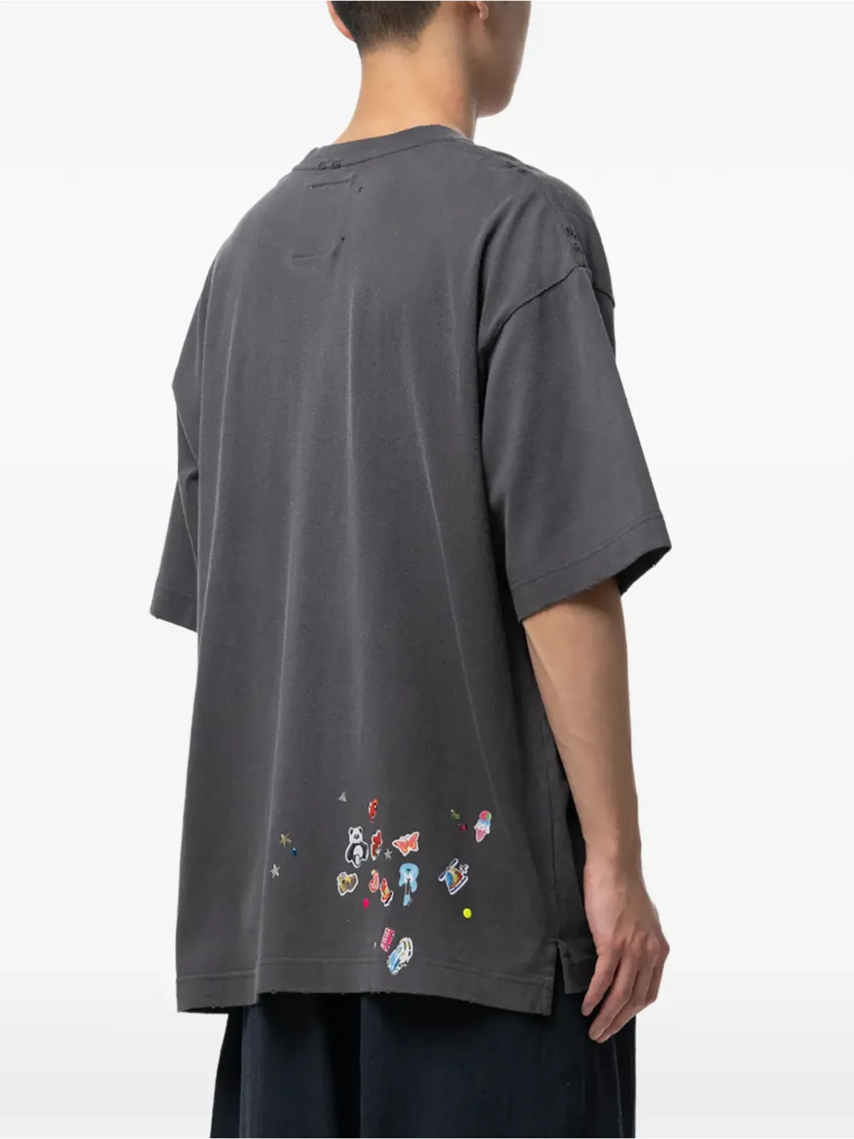 Maison MIHARA YASUHIRO ステッカープリントTシャツ - 画像4