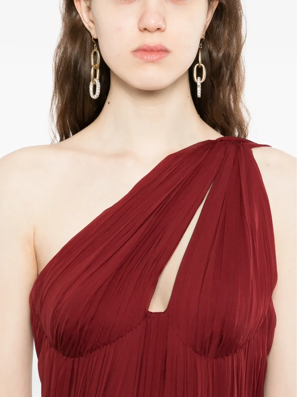 Zuhair Murad シフォンマキシドレス - 画像5