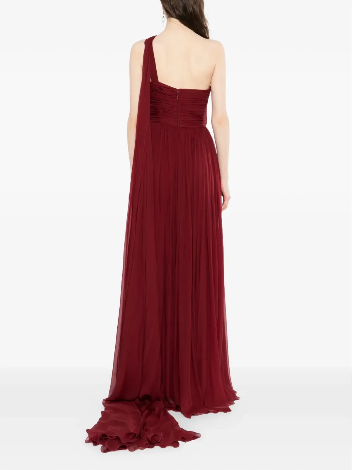 Zuhair Murad シフォンマキシドレス - 画像4