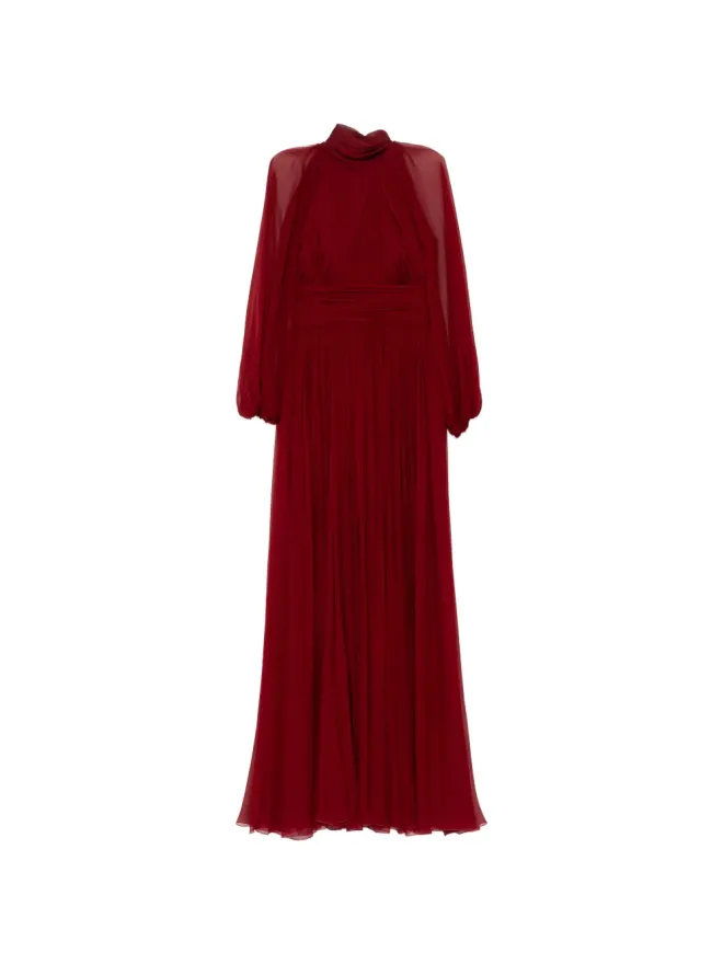 Zuhair Murad Zuhair Murad シルクマキシドレスの商品画像