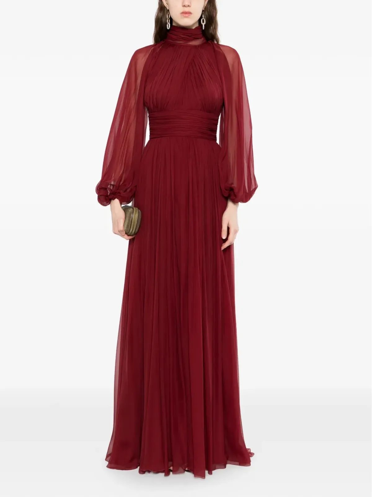 Zuhair Murad シルクマキシドレス - 画像2