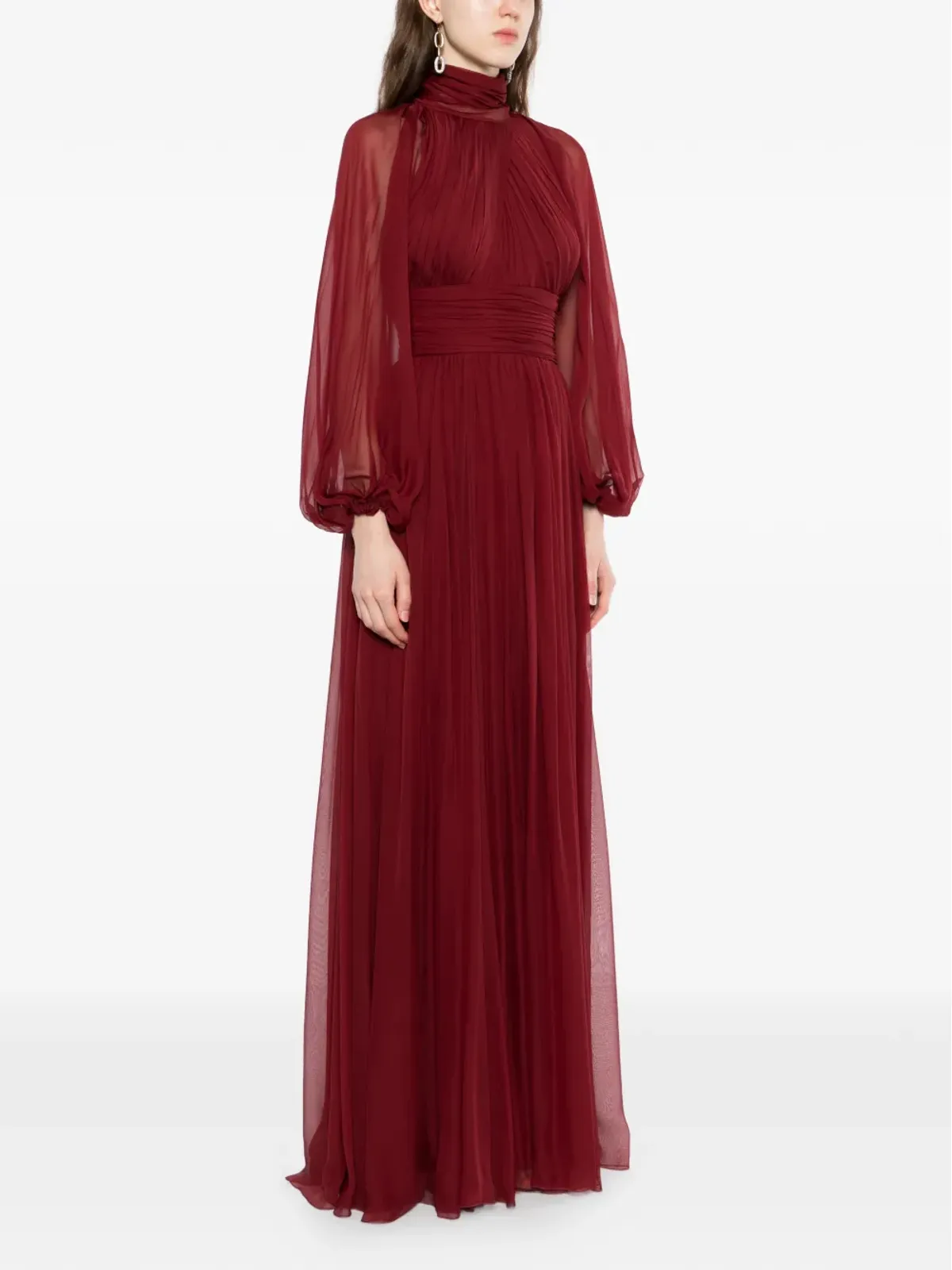 Zuhair Murad シルクマキシドレス - 画像3