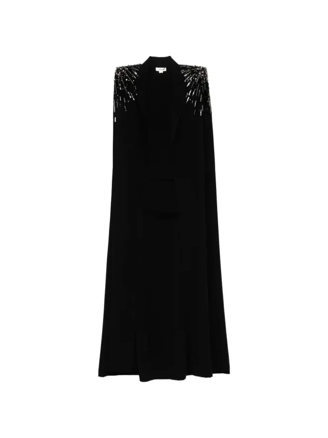 Zuhair Murad Zuhair Murad クリスタル装飾ケープの商品画像